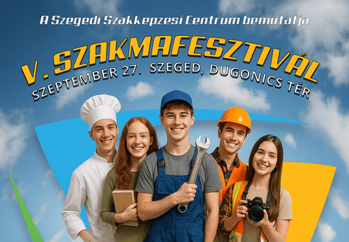 V. Szakmafesztivál - színes programok, szakmai fortélyok, sztárvendégek